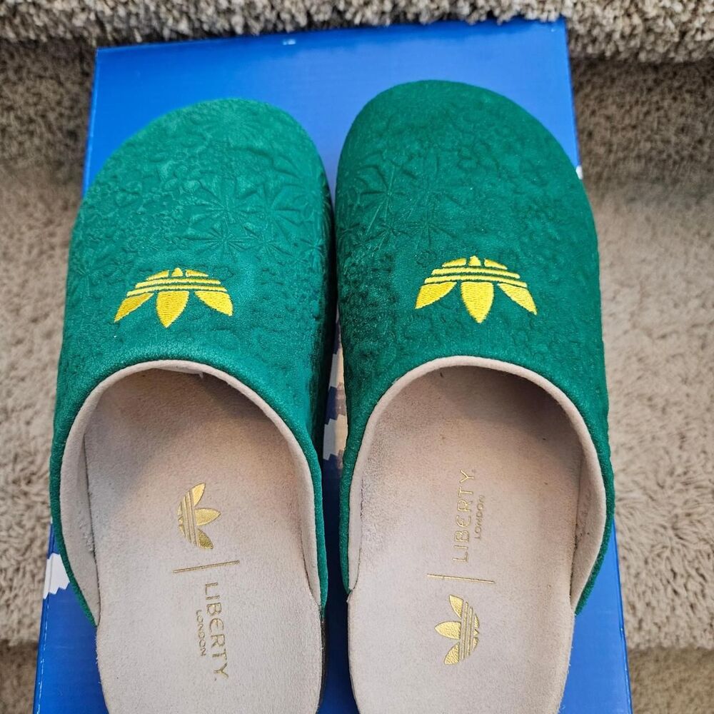 Adidas Women's Green Clogs